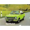 Opel Kadett - 1976 - prospekt - 1 list A4 - texty německy