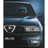 ALFA ROMEO 155 - reklamní prospekt - 8 str. A4 - texty německy - výborný stav