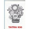 MOTOR TATRA 930 REKLAMNÍ PROSPEKT 12 STRAN A4 TEXT ANGLICKY