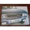 Austin Allegro 2 Range prospekt 1977 - 20 stran A4