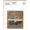 MERCEDES - BENZ - 6,5 - 11 t - prospekt A4, 1984 - 36 stran - německy