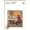 MERCEDES - BENZ - 6,5 - 13 t - prospekt A4, 1984 - 32 stran - německy