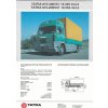 TATRA 815 - 200V51 19 225 4x4.2 - 2 tahač - reklamní prospekt A4 - 1 list