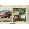 IFA W 50, Robur, Multicar, trailers - 1984 - reklamní prospekt A4 - 12 stran