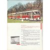 TRAMVAJ T1 - T2 - T3 - K2 - T4 D - Elektrická jednotka 420.95 Vagonka Tatra Smíchov, ČKD - REKLAMNÍ PROSPEKT