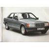 Mercedes 190 D Prospekt 1983 11/83 PROSPEKT A4 -FRANCOUZSKY