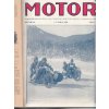 ČASOPIS MOTOR - ROČNÍK IX / 1930 - KOMPLET 24 ČÍSEL VČETNĚ OBÁLEK - JAWA - BSA - AERO - TERROT - BMW