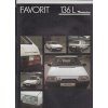 Škoda Favorit 136 L - Mototechna - 1990 - prospekt