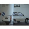 Škoda Pick-up - prospekt 199? - A4 - 20 STRAN - VZORNÍK BAREV