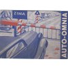 AUTO OMNIA - REKLAMNÍ LETÁK  - A6, ROZLOŽITELNÝ , PRAHA II - HAVLÍČKOVO NÁMĚSTÍ 32