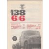 Tatra 138 podvozky 6 x 6 - 1967 - prospekt A4 - 4 strany
