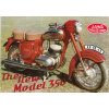 MOTOCYKL JAWA 350 - ORIGINÁLNÍ BAREVNÝ PROSPEKT - ANGLICKY - A5 -1960