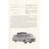 FUTURISTICKÝ AUTOBUS / SANITKA ZIL 118 - ORIGINÁL REKLAMNÍ PROSPEKT - A5 - 6 STRAN RUSKY - 1967