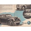 ŠKODA 1101 - REKLAMNÍ PROSPEKT 1949 - KOVO - 8 STRAN MENŠÍ A4