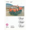 Tatra 815 sklápěče - výrobní program - A4 - 1 list - ČJ, AJ a NJ