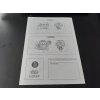TATRA MOTORY T3A- 928 A T3B-928 - prospekt- A4 - ANGLICKY - 4 STRANY