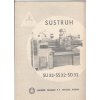 SÚSTRUH SU 32 - SS32 - SD32 - A4 - reklamní prospekt A4 - 4 STRANY - 197? - SLOVENSKY