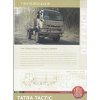 TATRA TACTIC T 810-1R3R22 4*4.1R - REKLAMNÍ PROSPEKT - ANGLICKY - 1 LIST A4 - 2 STRANY