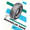 PNEUMATIKY MICHELIN - 300B - SPORTOVNÍ AUTOMOBILY - REKLAMNÍ PROSPEKT / PLAKÁTEK - ČESKY - ROZMĚRY 24*18 CM