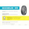 PNEUMATIKY MICHELIN XN - RADIÁLNÍ KOSTRA PLÁŠTĚ - REKLAMNÍ PROSPEKT / PLAKÁTEK - ČESKY - ROZMĚRY 24*18 CM