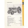 TRAKTOR ZETOR 4011 - KATALOGOVÝ LIST - 2 LISTY  - 4 STRANY A5 - 1967