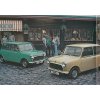 MINI Car RANGE reklamní prospekt A4 - 12 stran - anglicky - 1977