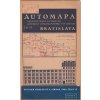 AUTOMAPA ČSR - BRATISLAVA - mapa Autoklubu republiky  Československé 1928 - doplněk vozu