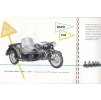 MOTOCYKLY BMW - 195? - REKLAMNÍ PROSPEKT / BROŽURA - 36 STRAN - 20*25 CM - BMW SPORT 600 - TOURISME SPORT 600 AJ. FRANCOUZSKY