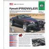 PLYMOUTH PROWLER - KATALOGOVÝ LIST - 4 STRANY - ANGLICKY - ROZMĚRY  21*24 CM