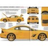 SALEEN MUSTANG S351 - KATALOGOVÝ LIST - 4 STRANY - ANGLICKY - ROZMĚRY  21*24 CM