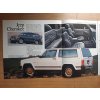 JEEP EAGLE 1989 REKLAMNÍ PROSPEKT 20 STRAN - CHEROKEE GRAND WAGONEER COMANCHE