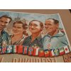 Filmový plakát A3 - Miroslav Zikmund - Emil Zátopek - Jiří Hanzelka - Pavel Kohout - BOHUMIL KONEČNÝ - MILOŠ NOVÁK