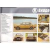 Škoda - 105 S, L,120 L, LS, GLS, 130 L, Rapid 130 - prospekt - Motokov