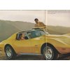1974 Chevrolet Corvette Stingray reklamní prospekt  8 stran originál A4