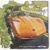 1974 Chevrolet Corvette Stingray reklamní prospekt  8 stran originál A4