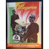 Flader - Siegerin - hasič, střílačka - papírová reklamní cedule - 1935 Černý Potok, Vejprty (okr. Chomutov)