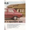 DACIA 1310 MLS - REKLAMNÍ PROSPEKT A4 - 8 STRAN - HOLANDSKY