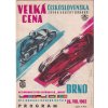 VELKÁ CENA ČESKOSLOVENSKA MOTOCYKLŮ 1962 - PROGRAM + SEZNAM STARTUJÍCÍCH  - VLADIMÍR VALENTA