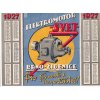 ELEKTROMOTOR SVET - REKLAMNÍ PLAKÁT S KALENDÁŘEM NA ROK 1927 / PROSPEKT - Bratří Richtrové BRNO ŽIDENICE - KRESBA ČEJKA