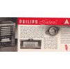 INVESTIČNÍ PROSPEKT - RADIO PHILIPS 839 A - SATURN  - REKLAMA 1935/36 HLUBOTISK