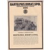 BARTELMUS DONÁT A SPOL BRNO - REKLAMNÍ PROSPEKT A4 - 1925 - 2 STRANY - VELETRH 1925 - ELEKTRÁRNA JINDŘICHŮV HRADEC