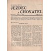 ČASOPIS JEZDEC A CHOVATEL - ČÍSLO 17 ROK 1933 - OBÁLKA ODDĚLENA VIZ POPISEK