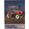 Zetor UR I Super - 3341 - 3321 - prospekt A4 - 4 strany