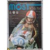 MISTROVSTVÍ ČSSR MOTOCYKLŮ MOST 1984 - OBŘÍ REKLAMNÍ PLAKÁT - ROZMĚRY 96*67 CM