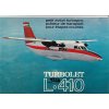 LETADLO - REKLAMNÍ PROSPEKT A4 TURBOLET L410 - LET KUNOVICE - OMNIPOL - 20 STRAN