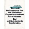 Ford 17 M, 12 M, 15 M, 20 M, Escort - německý reklamní prospekt A4