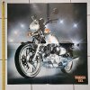 REKLAMNÍ PLAKÁT MOTOCYKL YAMAHA TR 1 - ROZMĚRY 60*60 CM