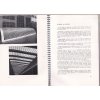 Skleněné stavební tvárnice a sklobetonové konstrukce - Praktická příručka pro architekty, stavitele - 1954 - 76 stran - A5 - kroužková vazba - katalog