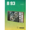 Cívkový magnetofon Tesla B 93 stereo - A4 - 4 STRANY - TESLA PARDUBICE