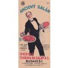REKLAMNÍ ÚČTENKA AKCIOVÝ SALÁM UHERSKÁ TOVÁRNA BUDAPEŠŤ - ROZMĚRY 7 * 15 CM